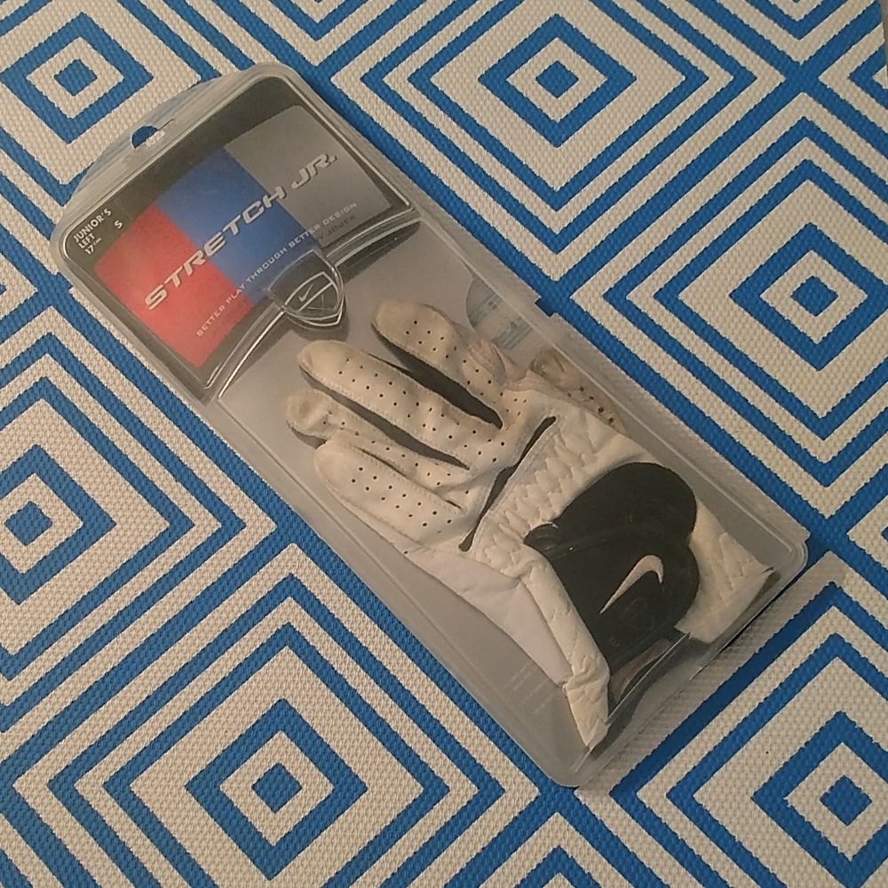 Nike Golf Stretch Jr. 17cm. Left hand glove, small